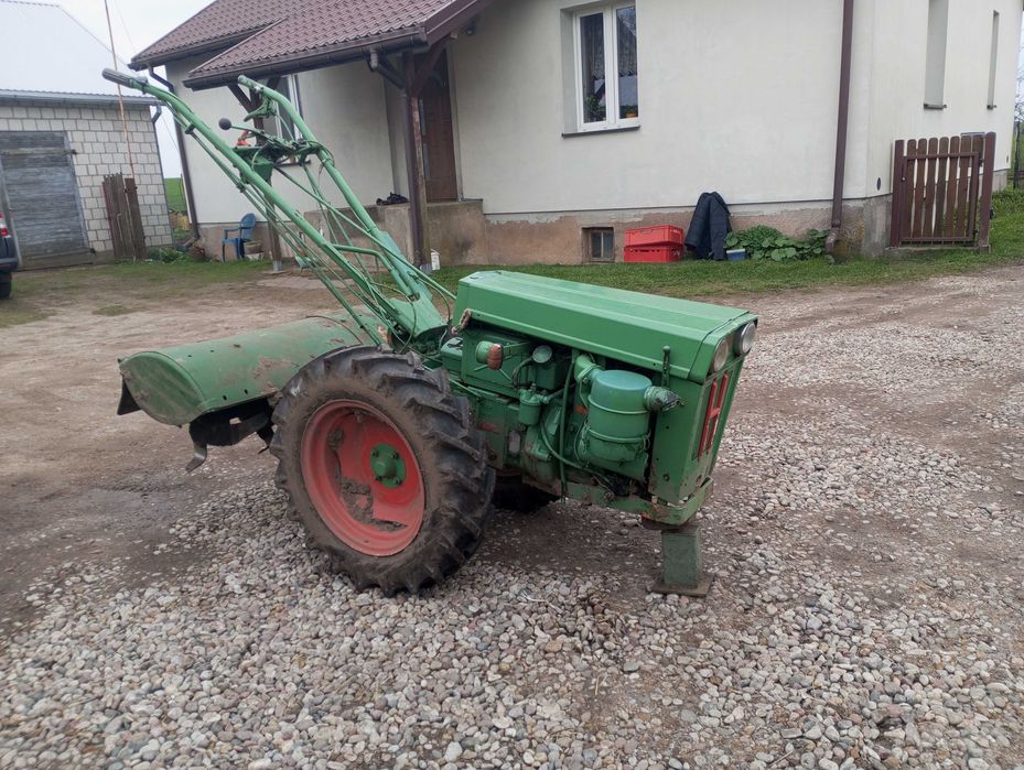 Glebogryzarka pług wózek traktorek Holder E14 Dzik C-308