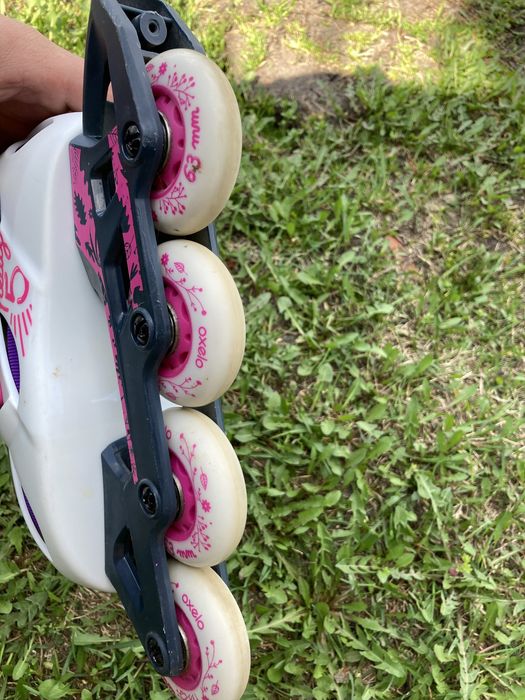 Продам дитячі ролики OXELO Play 5 (розмір 28-30)+ захист і шолом