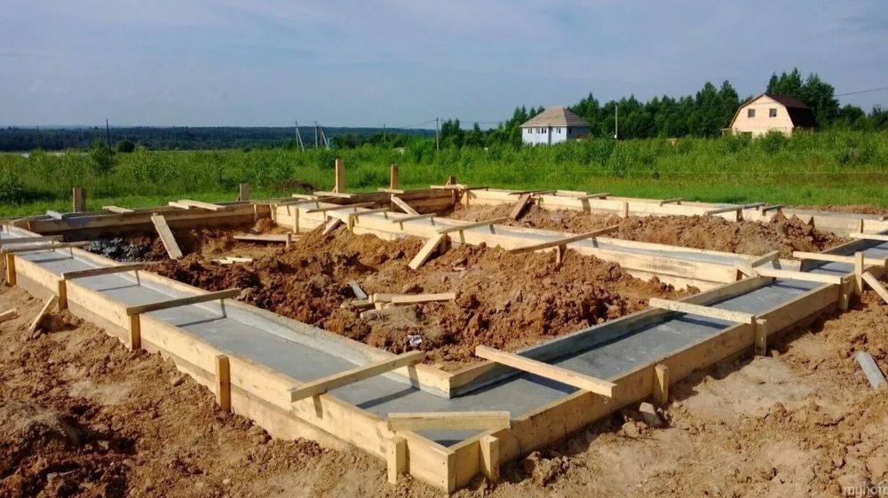Будівництво фундаментів під ключ , Бетонні роботи