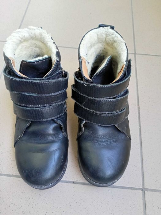 Шкіряні зимові ортопедичні черевики 33