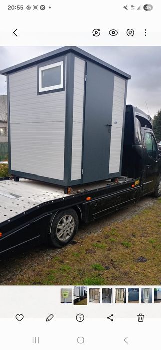 Kontener sanitarny WC prysznic