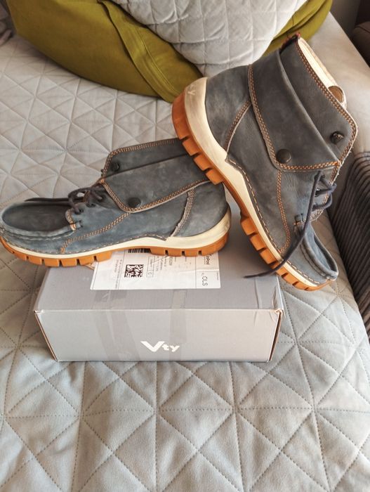 Botki Wolky Skórzane