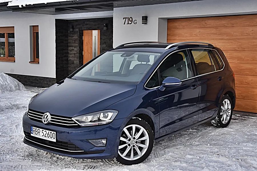 Volkswagen Golf Sportsvan 2.0 Tdi 15OKM HLBMT( 89.850km ) xenon  radar 100% oryginał lakier !!!