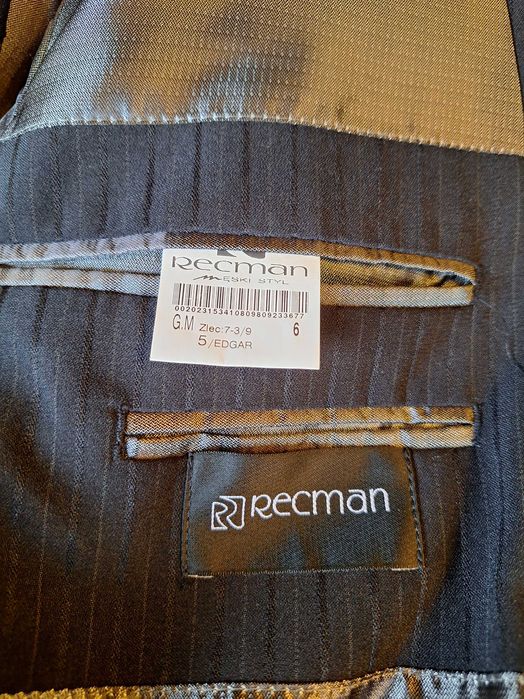 Garnitur 3-częściowy Recman czarny