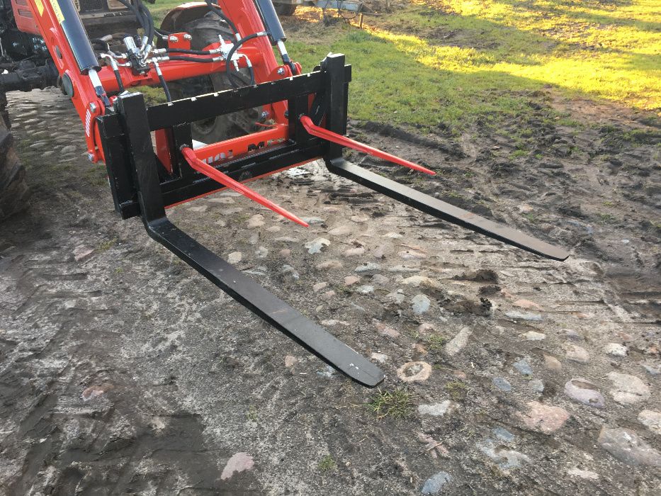 2kły+2 tuleje ramka przesówna widły do palet 120cm