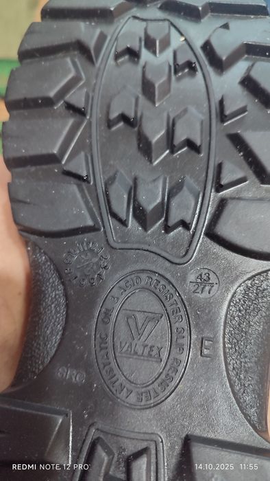 Ботинки робочи утепление 43р