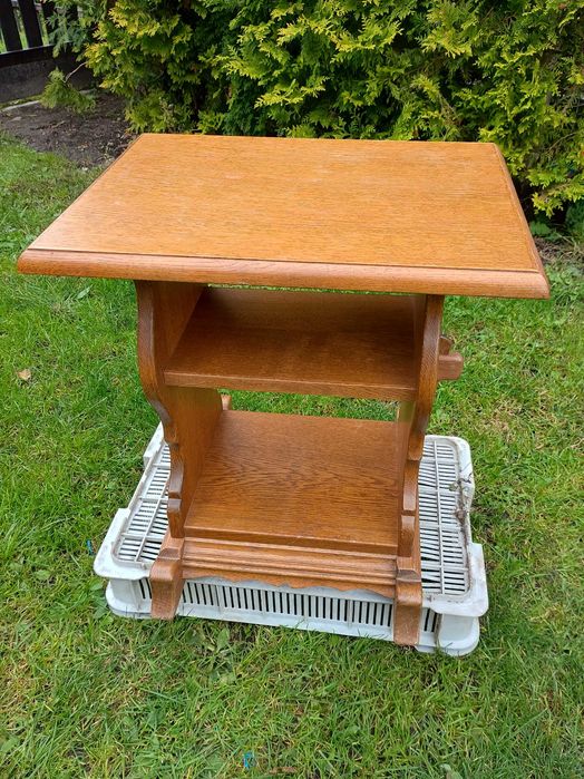 Oryginalny stolik dębowy