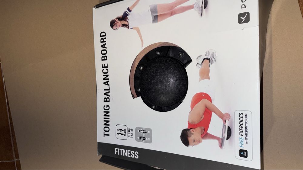 Prancha de Equilíbrio Domyos (Toning Balance Board)