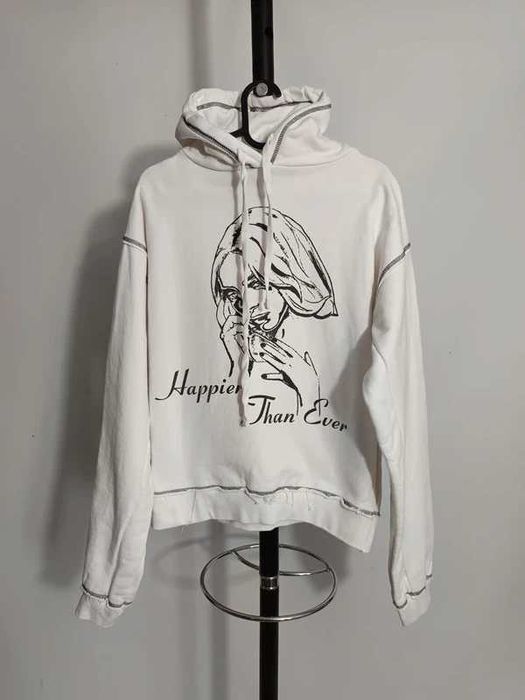 Rare Billie Eilish Hoodie Happier Than Ever Official Merch size XS