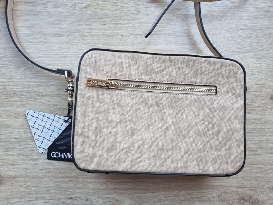 Nowa torebka damska Ochnik beżowa