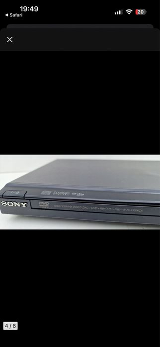 Sony DVD DVP SR 100