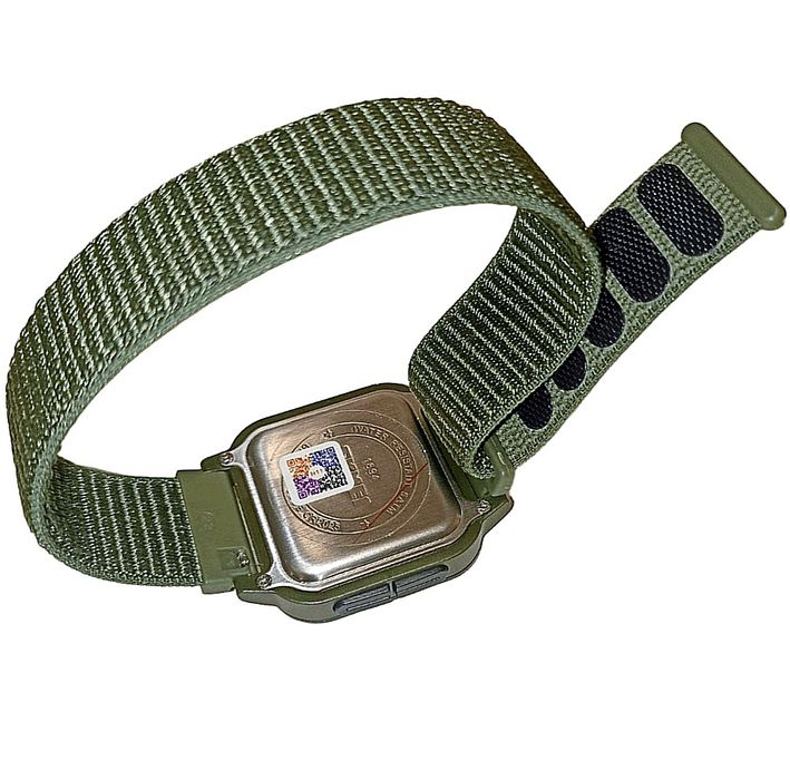 Ремінець для годинника на ліпучці 22 мм