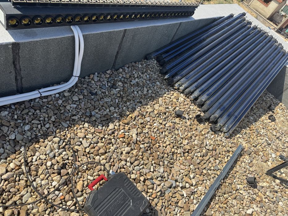 Painel solar tubos de vacuo