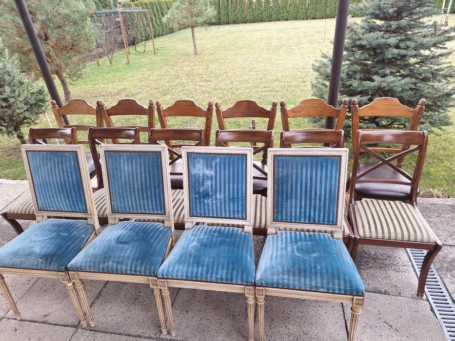 Krzesła stylowe różne