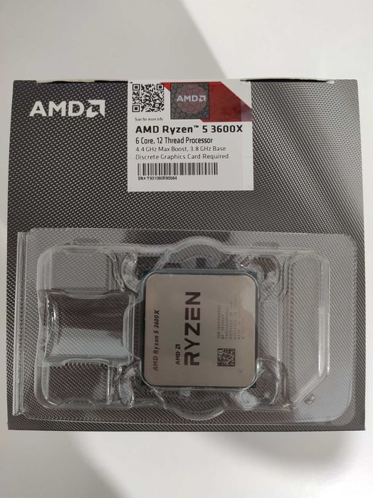AMD Ryzen 5 3600x + Cooler64564056504322121