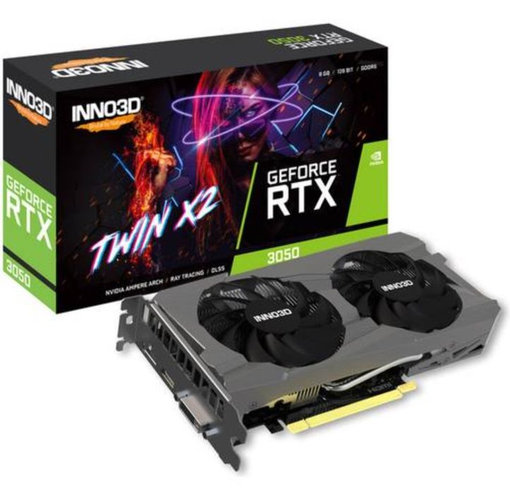 Placa grafica NVIDIA GEFORCE RTX 3050ti TWINX X2 6GB DDR5