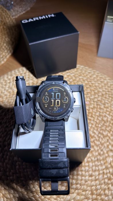 Garmin Fenix 8 51mm AMOLED Sapphire Titanium – GPS Multisport