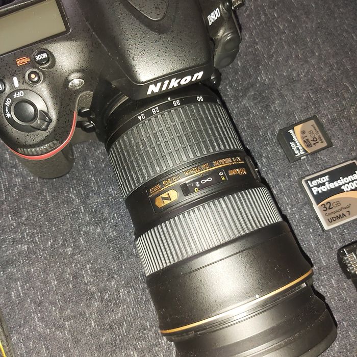 Nikon D800 kit conjunto