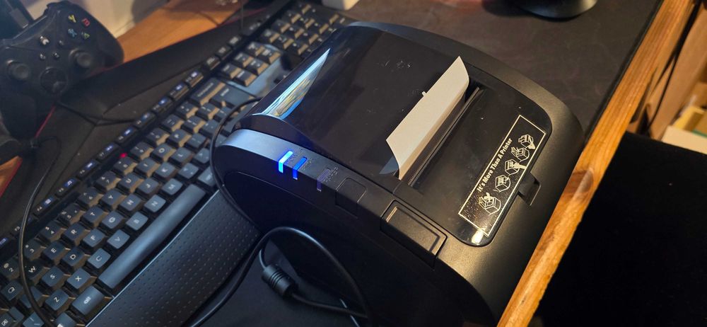 MUNBYN termiczna drukarka pokwitowan Bluetooth Wi-Fi – drukarka POS