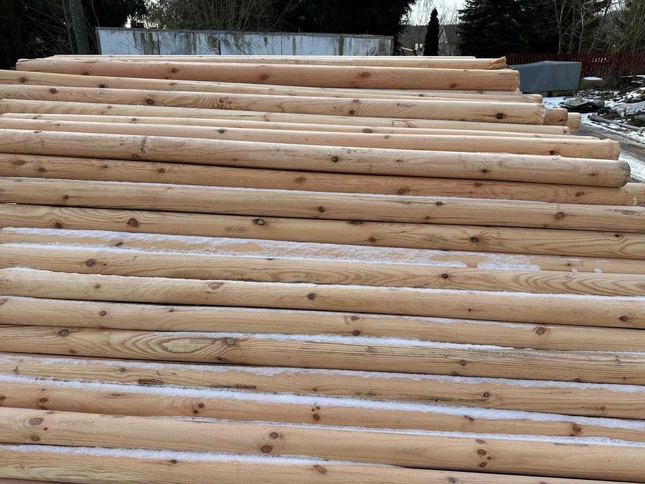 Wałki , palisady, kołki liściaste