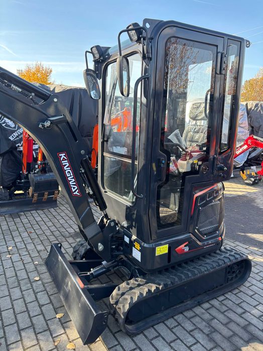 Minikoparka Kingway S15K PROMOCJA -15% 1700kg 3 cyl.