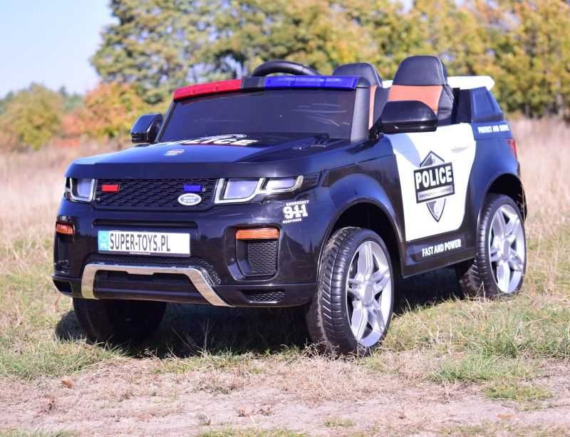 BAWIBUS.PL Auto samochód na akumulator POLICYJNY SUV jeep autko pilot