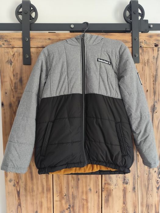 Nowa, ocieplana kurtka Timberland z kapturem – roz. młodzieżowe XL