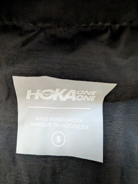 Hoka Skyfill Run black Kamizelka vest gilet