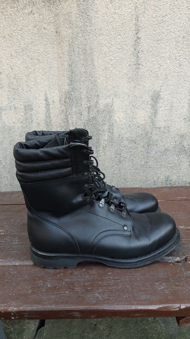 Trzewiki desantowca, buty skórzane wojskowe