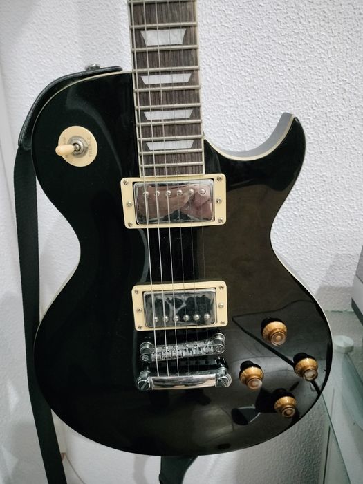 Guitarra Austin Super 6 Pro Black AS6
