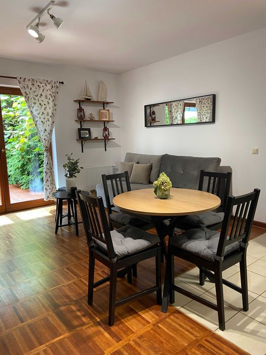 Hel! Apartament z ogródkiem dla 4-6 osób! Parking!