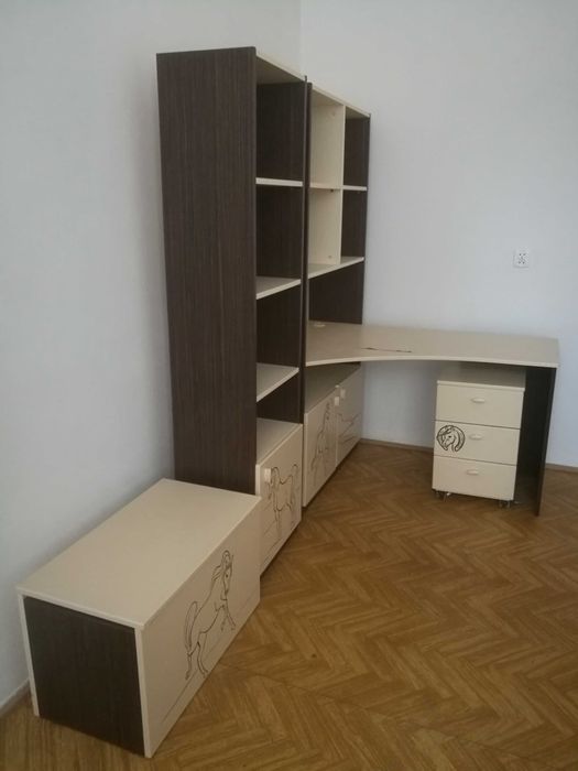 Zestaw mebli do pokoju dziecięcego lub młodzieżowego MEBLIK z motywem