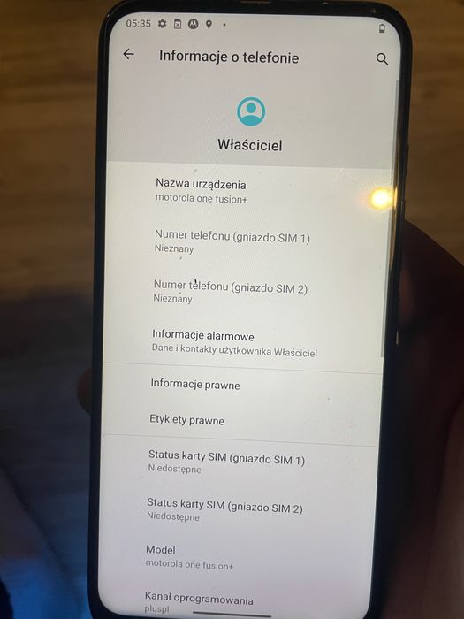 Motorola one fusion+