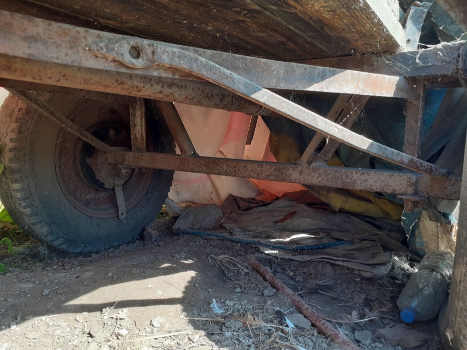 Wóz konny metalowa konstrukcja + gratis puszor