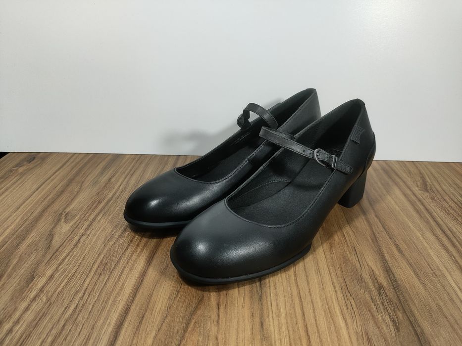 Buty Camper botki damskie skórzane czarne r. 39 25cm
