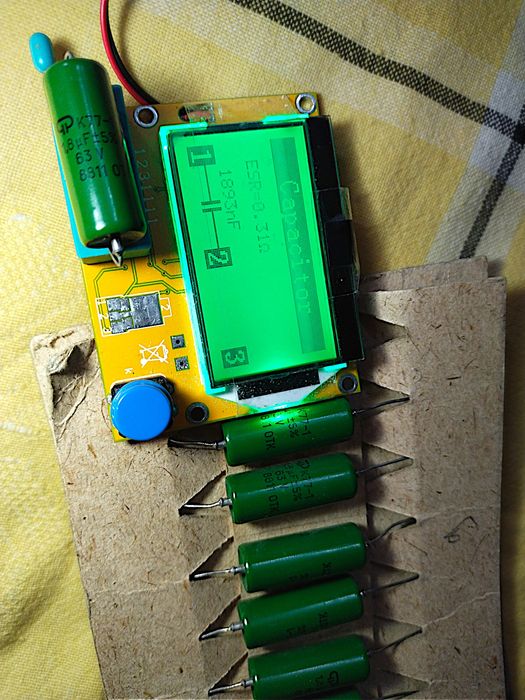 Новые высокоточные конденсаторы К77-1 1.8 мкФ 63В (СССР, 10 шт.)