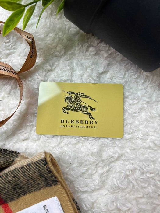 Szalik Burberry 100% kaszmir nowy