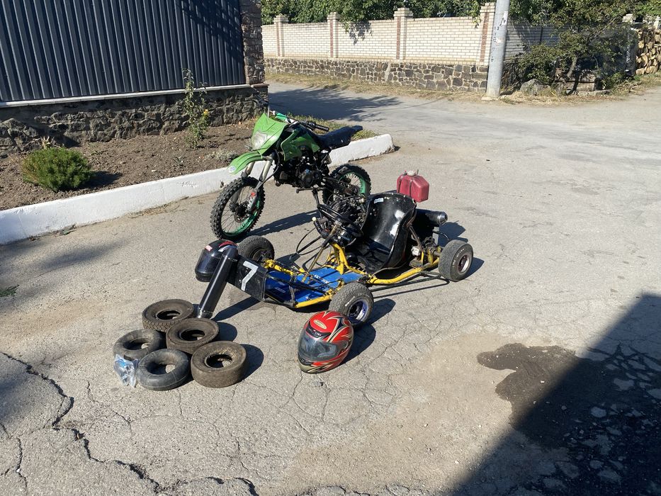 Підбайк кайо 125 і картинг