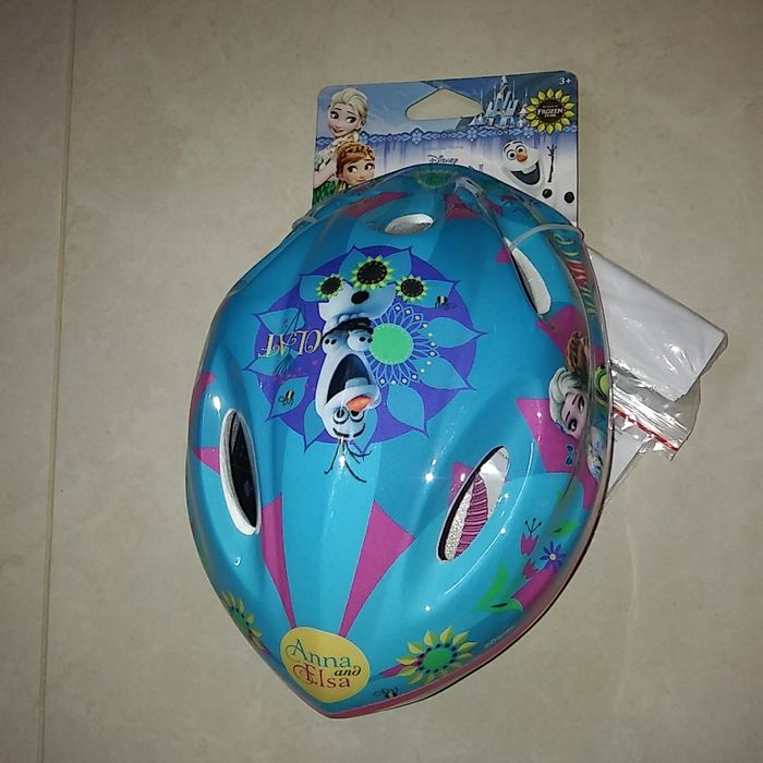 Kask rowerowy 52 56 disney frozen