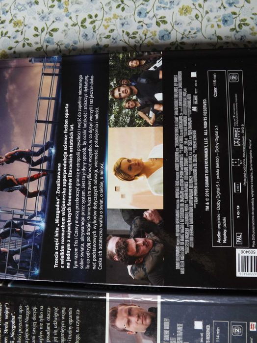 Niezgodna, Wierna zbuntowana dvd filmy