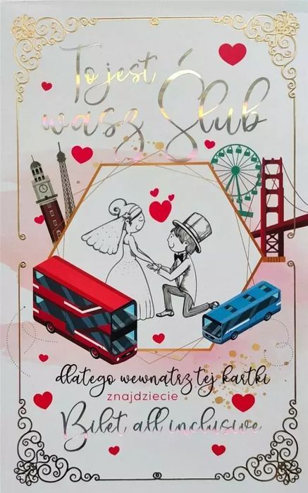 Karnet Ślub. Yeku. Nowy Produkt