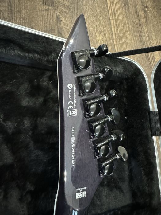 2020 ESP LTD  MH-1000 Evertune - See Thru Black