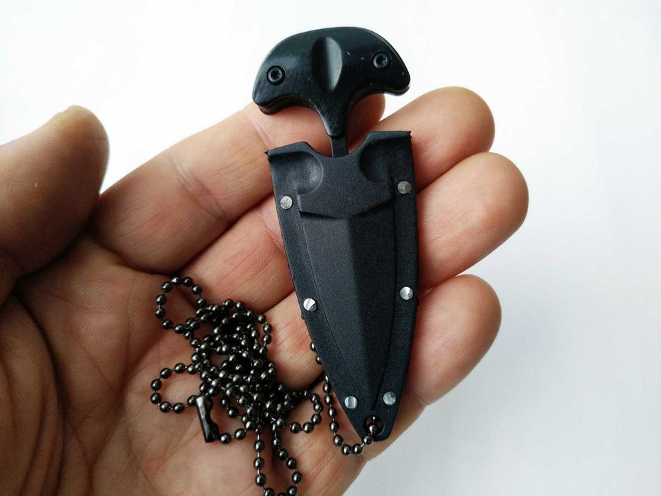 Ніж тичковий тактичний Малюк Нож шейник ПУШ-ДАГЕР (PUSH DAGGER) тычковый тактический