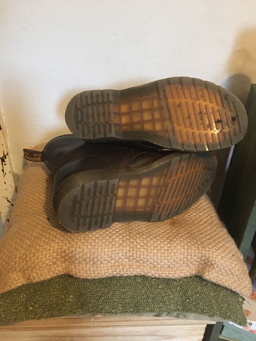 Botas Doc Martens castanhas