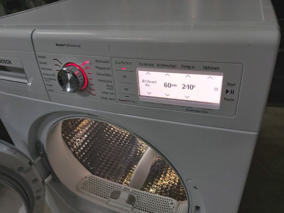 Сушильная машина 8кг А++ Бош Bosch WTY 88780 тепловой насос б/у