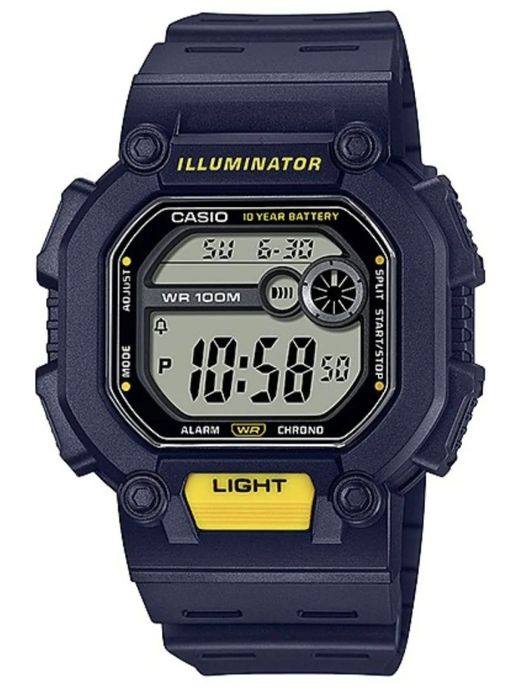 Чоловічий годинник Casio W-737-H-2A. Оригінал.