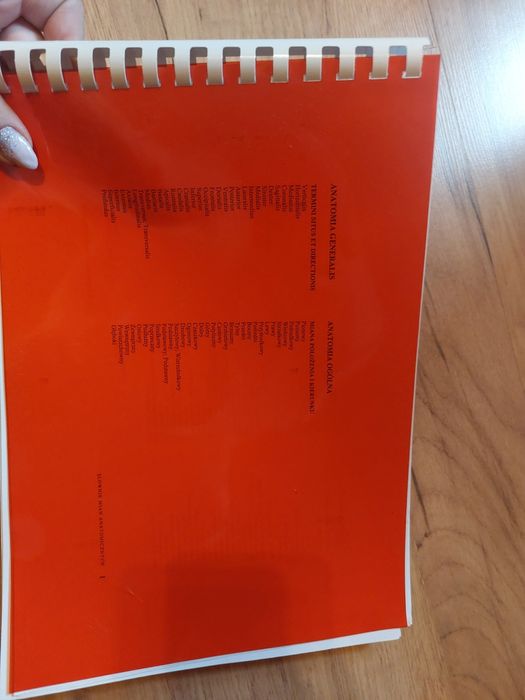 Słownik anatomiczny Polsko-Łaciński