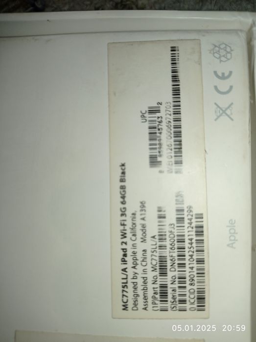 Продам iPad 2 WI-FI 3G 64GB.