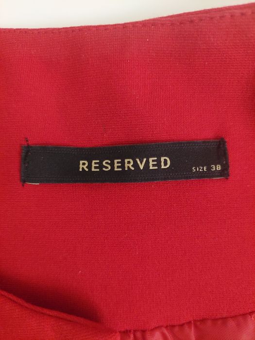 Червоний піджак 38 р М Reserved