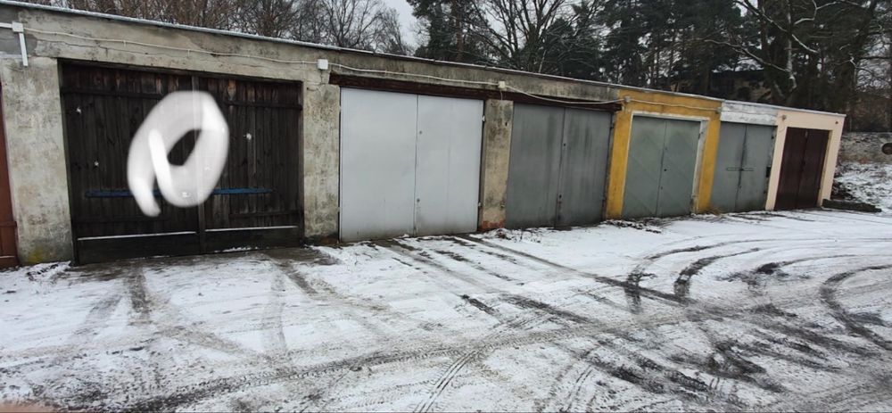 Garaż zawiszy czarnego